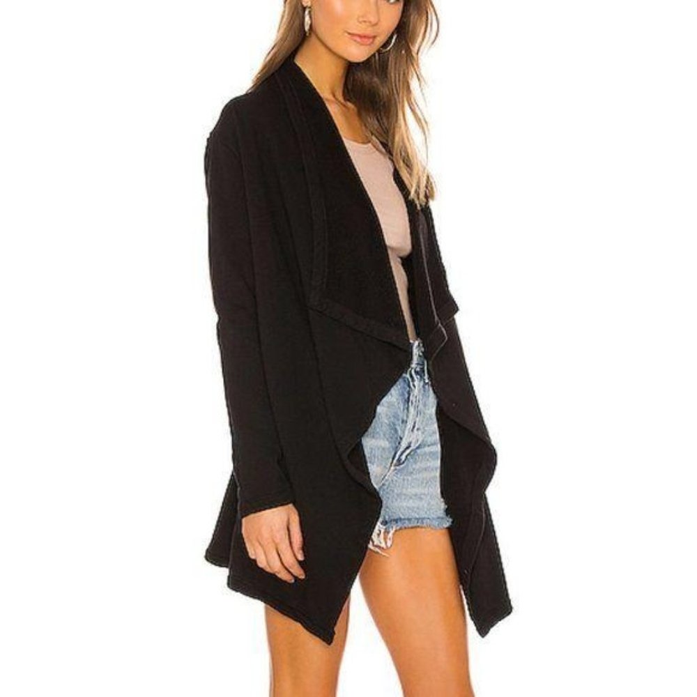 NWT LA Made Asymmetrical Open Cardigan